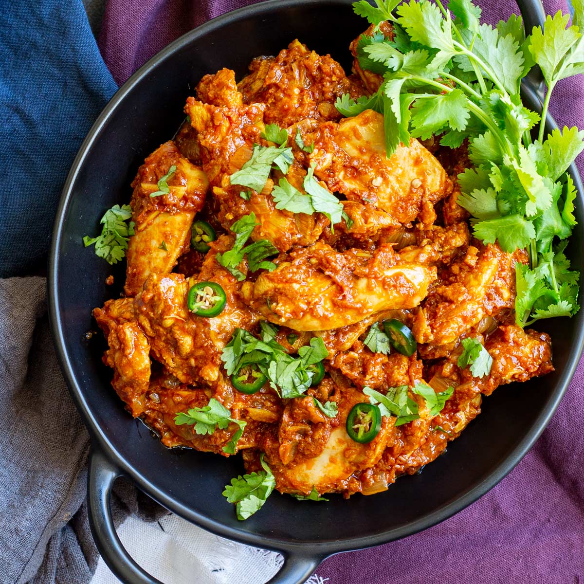 poulet bhona